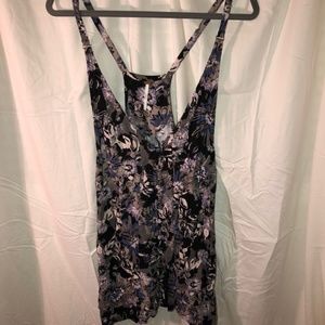 free people floral mini dress